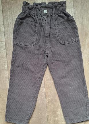 Вилюровые штаны