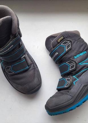 Зимние сапожки 
на мембране gore tex 
lowa