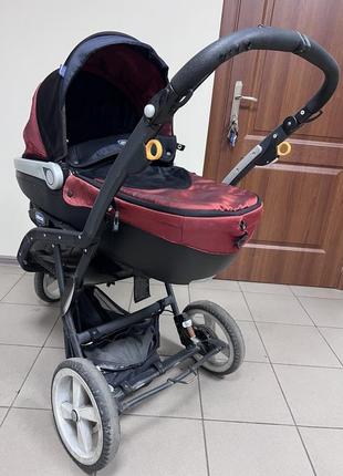 Коляска chicco 3 в 1