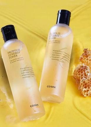 Cosrx full fit propolis synergy toner — заспокійливий тонер з прополісом