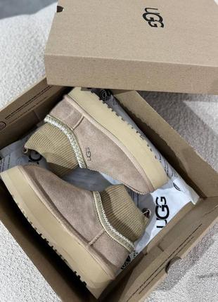 Угги ugg шоколадные / ugg бежевые