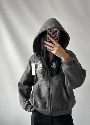 Стильное мягкое худи с капюшоном