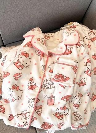 Тепла піжама hello kitty
