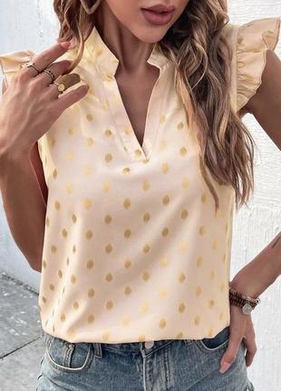 Новая блуза прямого кроя shein