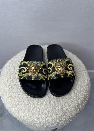 Versace тапки шлепанцы