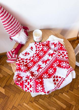 Новый, рождественский свитерик ❤️