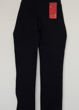 Штани чорні з металевою декоративною фурнітурою m jinyaodai