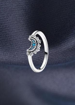 Серебряная трендовая кольца pandora месяц