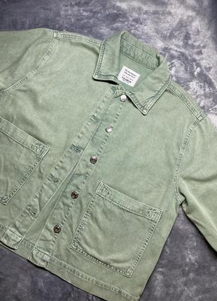 Джинсова курточка/сорочка pull&bear