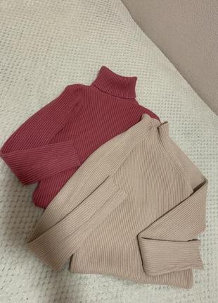 Гольфик водолазка рубчик