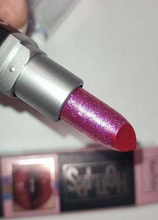 Помада для губ с блестками розовая для фотосессии макияж глиттер разова блестящая диор...