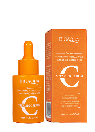 Сироватка для обличчя відбілююча антиоксидантна bioaqua vitamin c serum