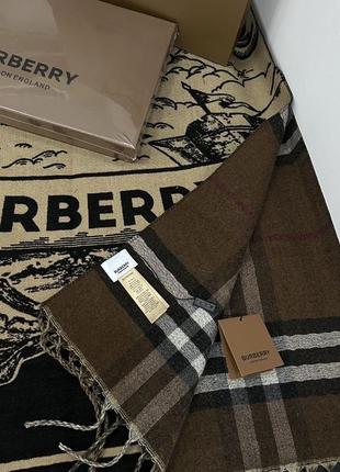 Жіночий шарф палантин burberry з бірками
