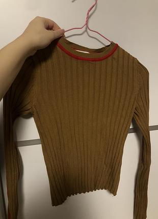 Лонг в рубчик