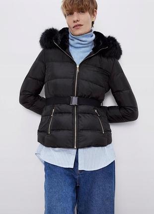 Пуховик zara