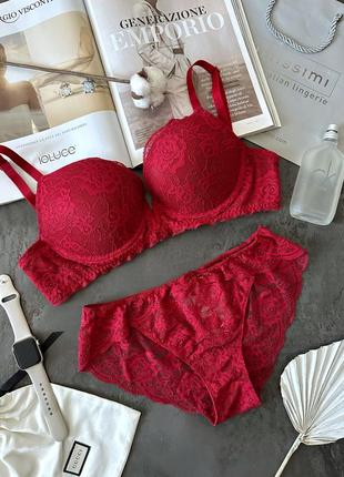 Мереживний комплект білизни від intimissimi ,push-up