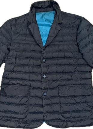 Geospirit (italy) люксовий легкий пуховик 52 (xl)