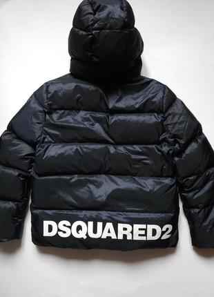 Оригинальный пуховик на мальчика dsquared2, детский пуховик dsquared оригинал, брендовый пуховик 12р2 фото