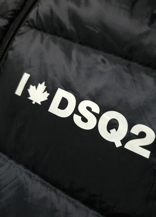 Оригинальный пуховик на мальчика dsquared2, детский пуховик dsquared оригинал, брендовый пуховик 12р8 фото