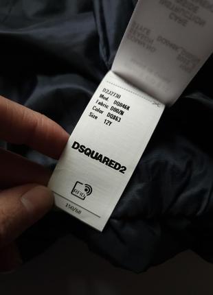 Оригинальный пуховик на мальчика dsquared2, детский пуховик dsquared оригинал, брендовый пуховик 12р10 фото