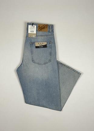 Джинси pull&bear baggy fit широкі сині чоловічі