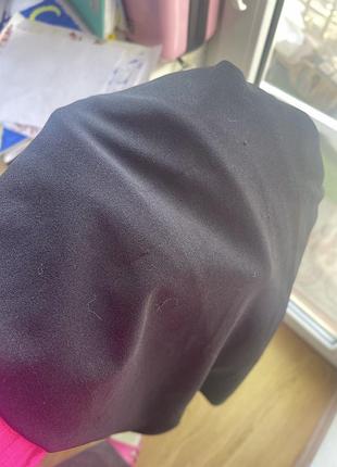 Сукня-піджак з пір‘ями чорна