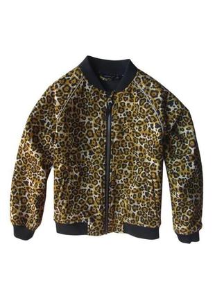 Леопардова термо куртка бомбер softshell мембрана софтшелл вологостійка name it