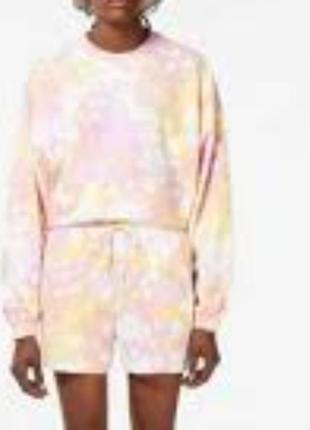 Свитшот для девочки. в стиле тай-дай