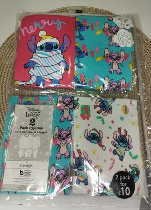 Новогодняя пижама стёжка на малыша 12-18 месяцев (80/86 см), george.