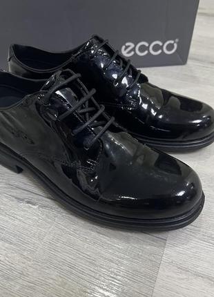 Туфли ecco cohen р. 38 ботинки soft lisbon новые оригинал