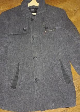 Мужское полупальто зимнее