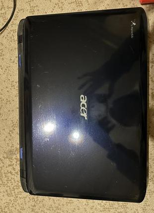 Б/у рабочий ноутбук acer aspire 5942g