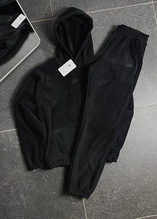 Костюм nike з мікрофліс пулар