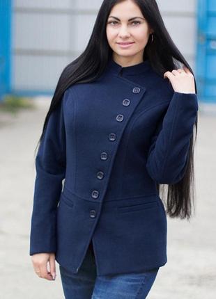 Брендовое шерстяное демисезонное пальто полупальто шерсть новое