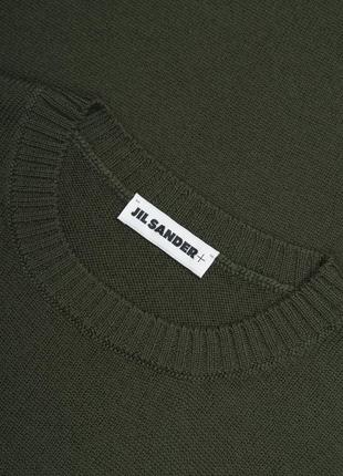 Шерстяной джемпер jil sander оригинал