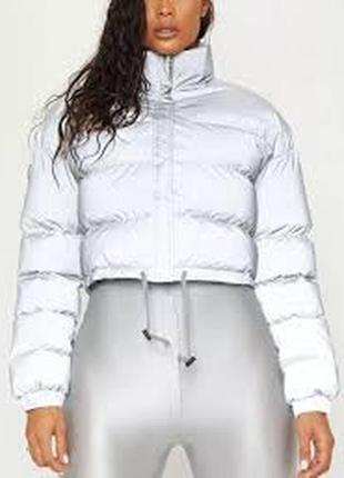 Пуховик укорочений prettylittlething m(38)