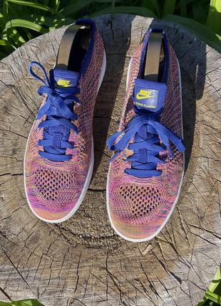 Nike flyknit tennis classic летние женские кроссовки