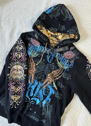 Сопка худи christian audigier (оригинал) размер l