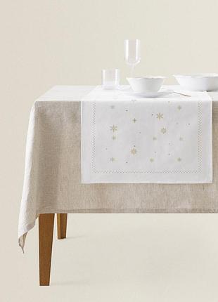 Настольная дорожка новогодняя zara home