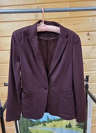 Шерстяной жакет пиджак massimo dutti