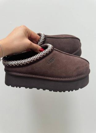 Уги угі угги уггі ugg tazz tasman platform brown chocolate