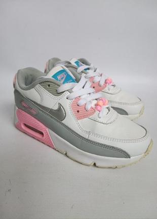 Кожаные кроссовки nike air max