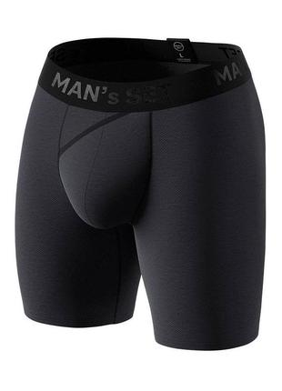 Manʼs set long 2.0 анатомічні труси у білому, сірому та чорному кольорах.