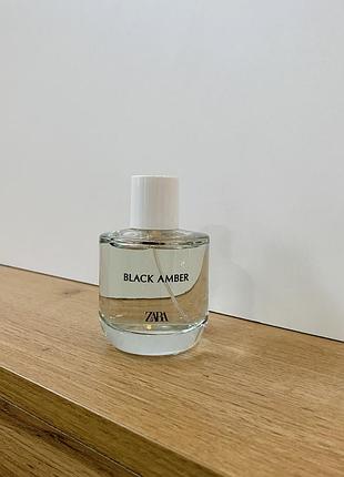 Духи zara black amber