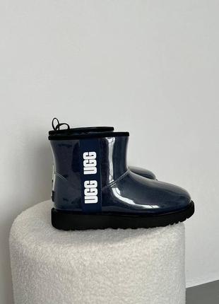 Угги угги угги ugg classic clear mini dark blue