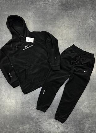 Костюм зимний черный nike nocta