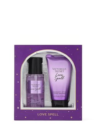 Оригінальний подарунковий набір victoria's secret love spell new