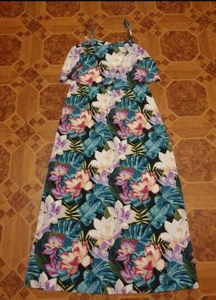 Сарафан с воланами