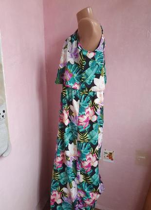 Сарафан с воланами