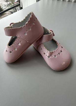 Пинетки для девочки